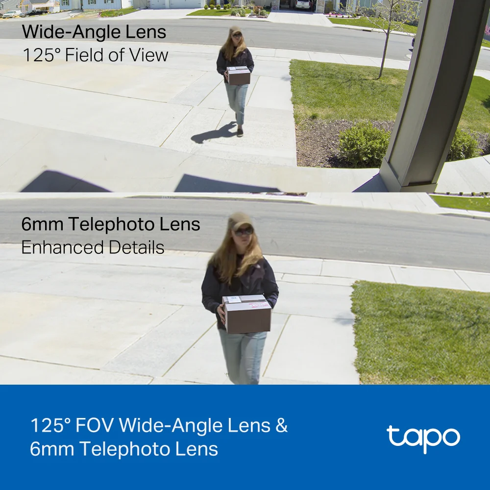 Tapo C246D | 2K 3MP Indoor/Outdoor Dual Lens Pan/Tilt Security Camera - Image 5