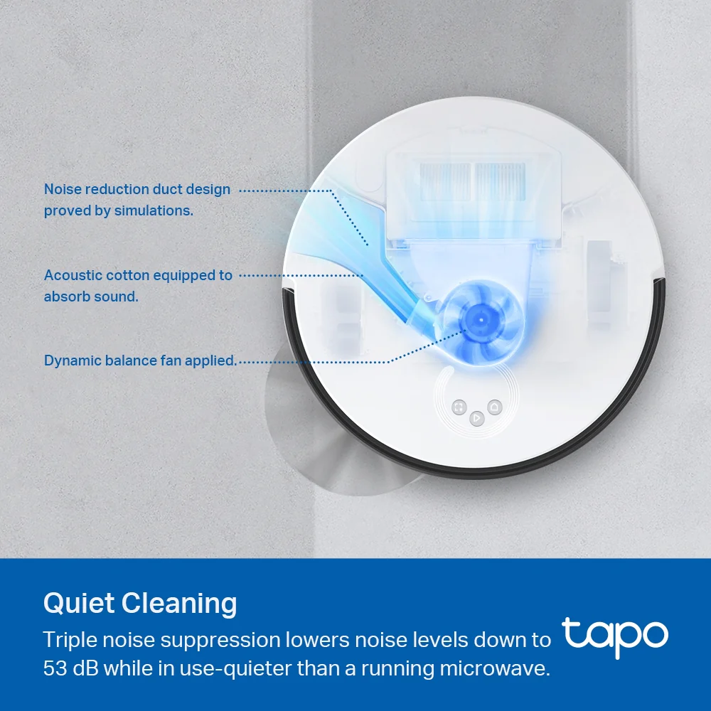 Tapo RV30C Mop | LiDAR Navigation Robot Vacuum & Mop - Image 9