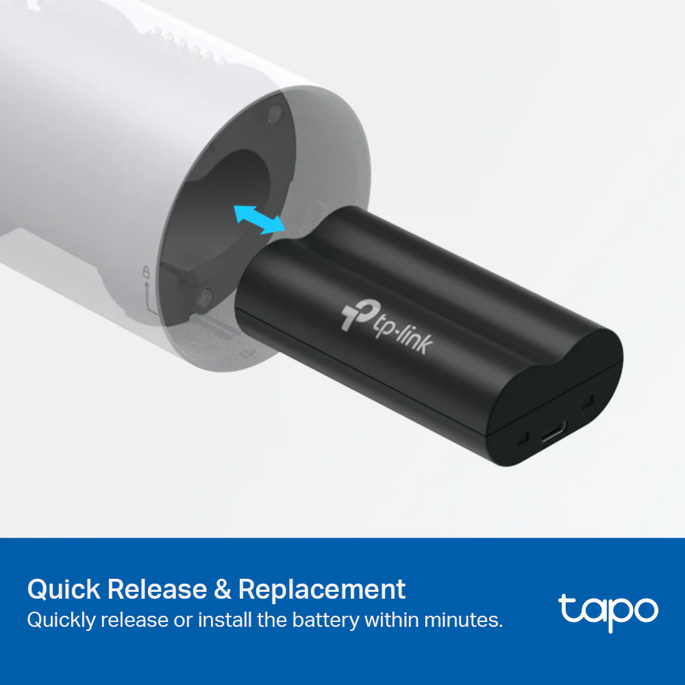 Tapo A100 | Battery Pack, Work with Battery Cam and Doorbell, Quickly charged - Image 6