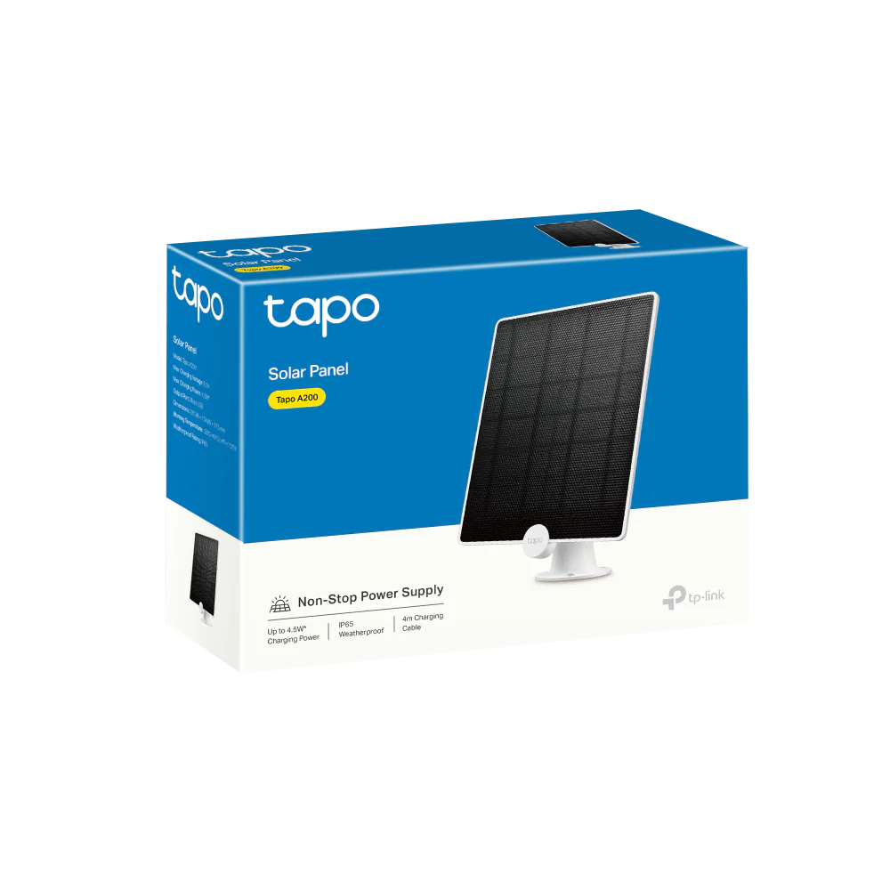Tapo A200 | Solar Panel, Non-Stop Solar Power, Work with Battery-Powered Cam - Image 8