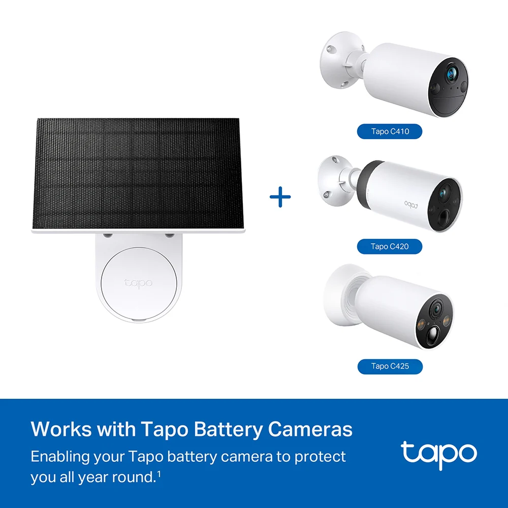 Tapo A201 | Solar Panel Camera Dock - Image 4