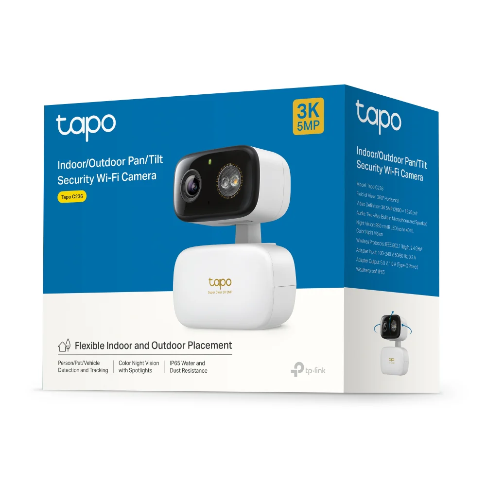 Tapo C236 | Indoor/Outdoor Home Security Wi-Fi Camera - Image 17