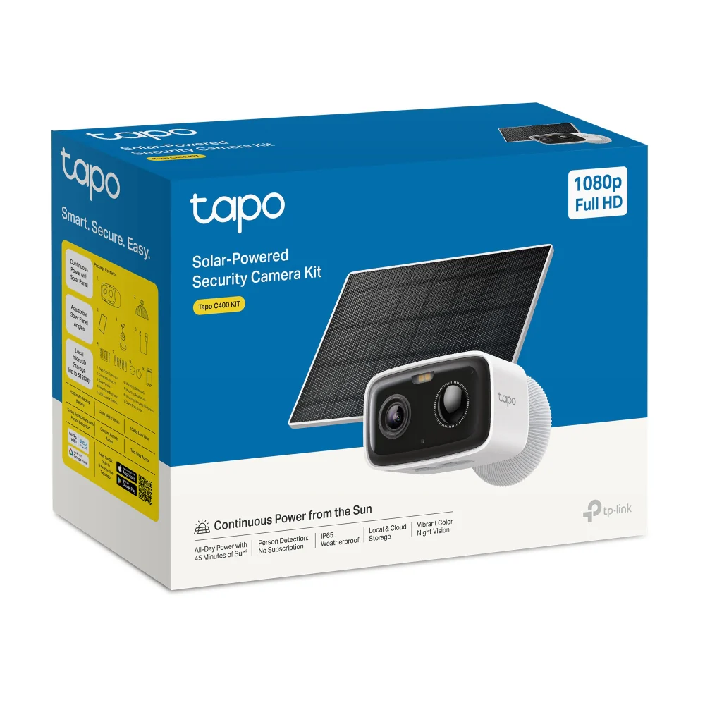 Tapo C400 KIT | Tapo Solar-Powered Security Camera Kit - Image 3