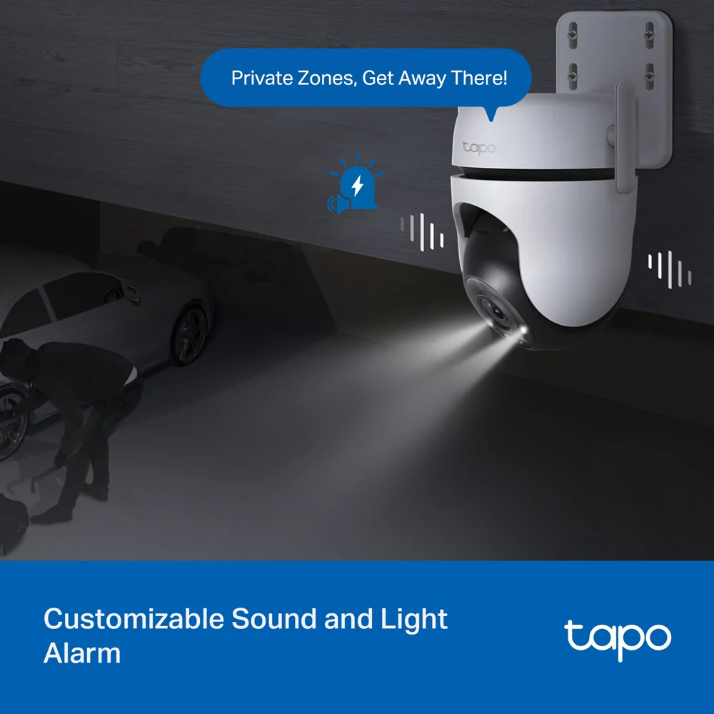 Tapo C520WS | Outdoor Pan/Tilt Security Wi-Fi Camera - Image 9