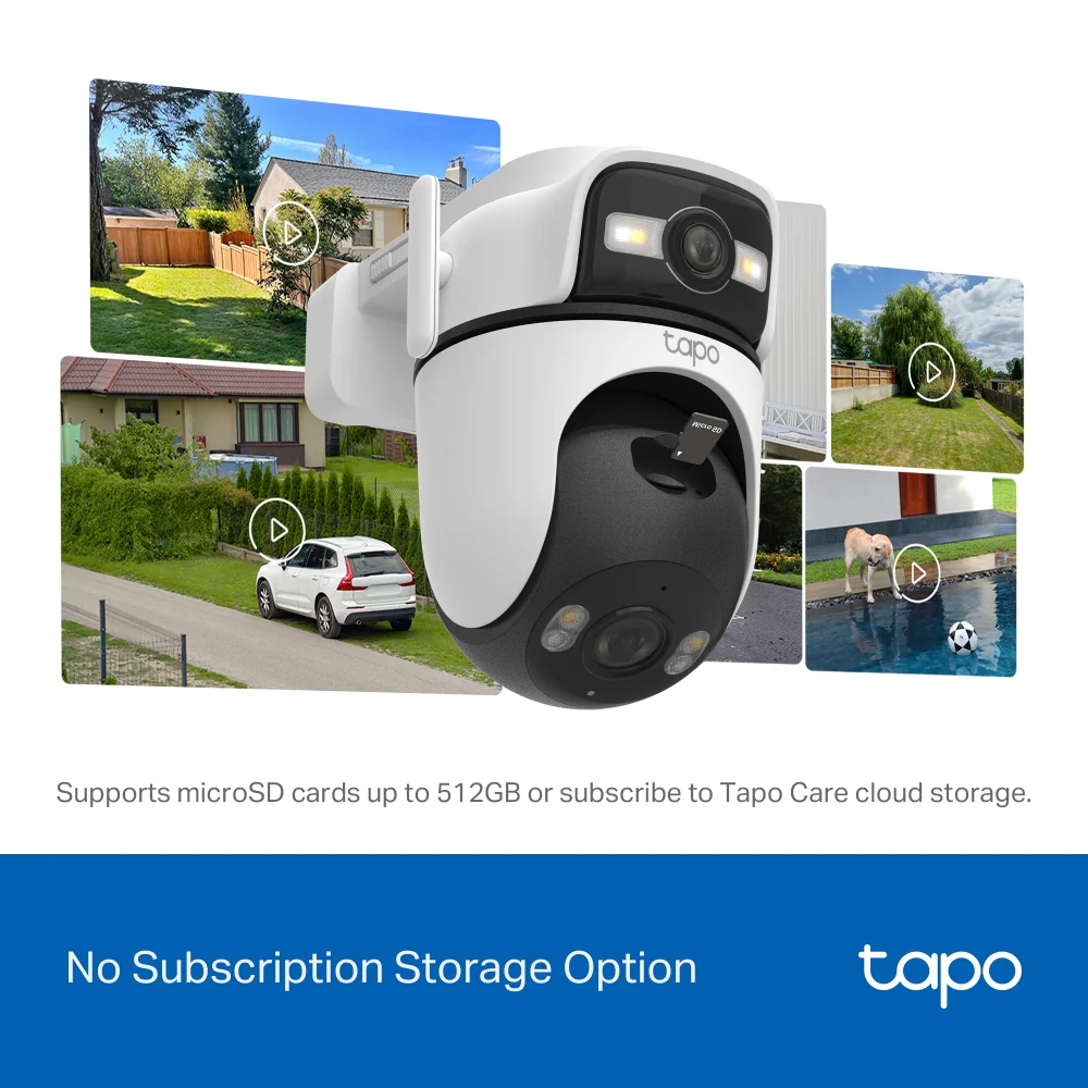 Tapo C545D | 2K 3MP Outdoor Dual Lens Pan/Tilt Security Camera - Image 10