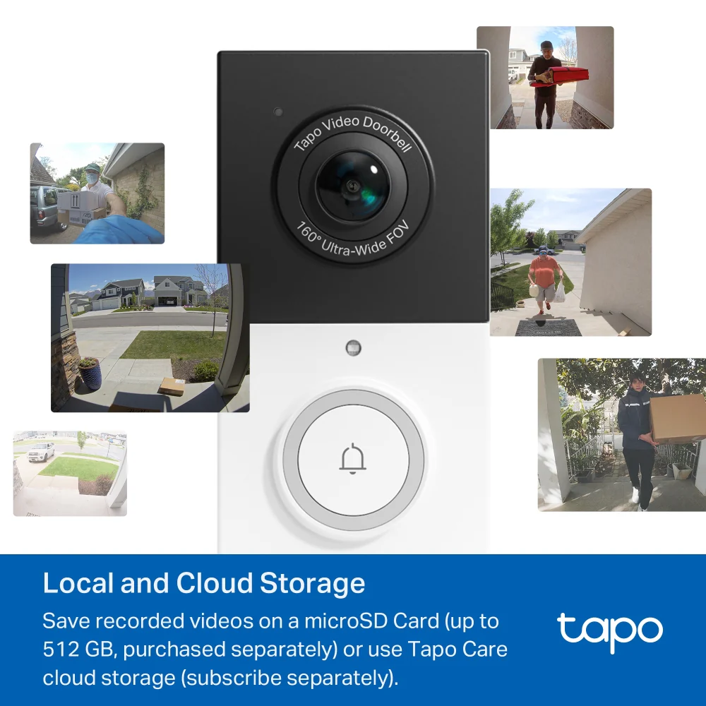 Tapo Complete Entryway Security Kit (1 Doorbell + 2 Sensors + 3 Cameras) - Image 19