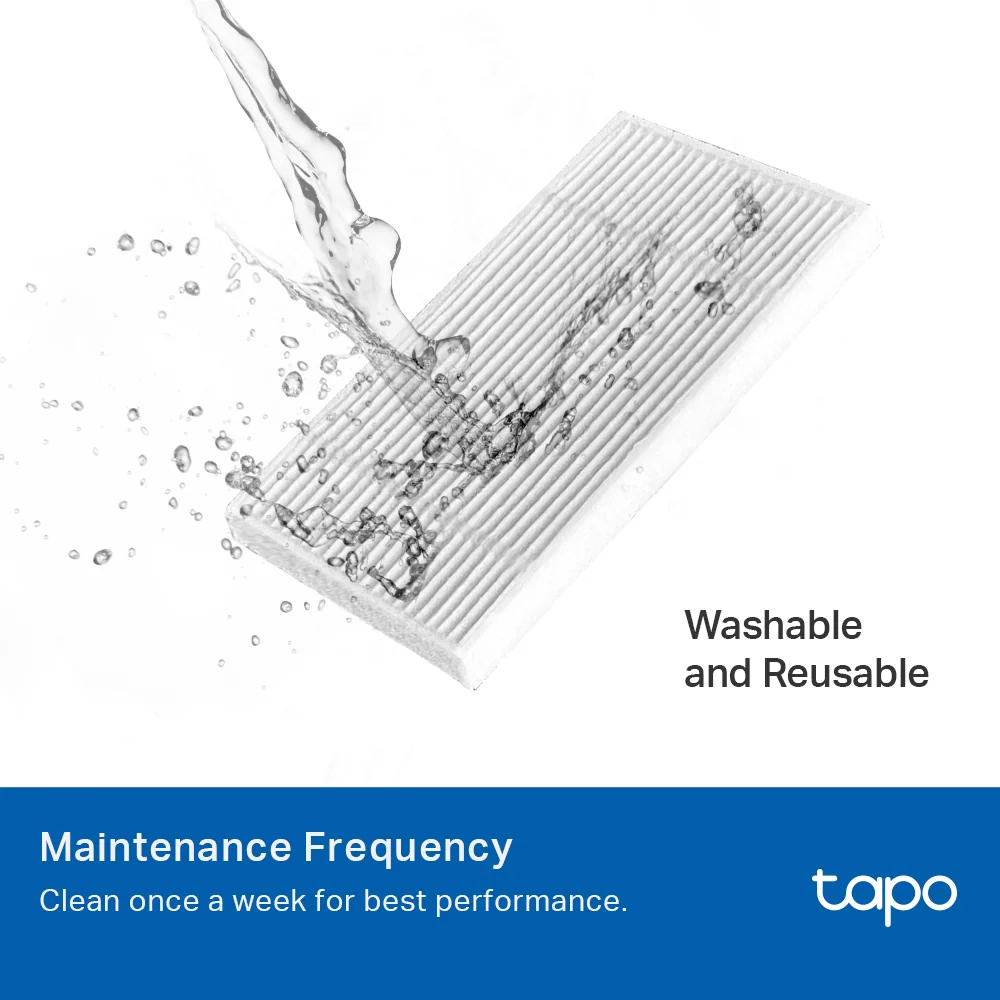 Tapo RVA105 | Robot Vacuum Replacement Kit (Brushes and Filter) - Image 4