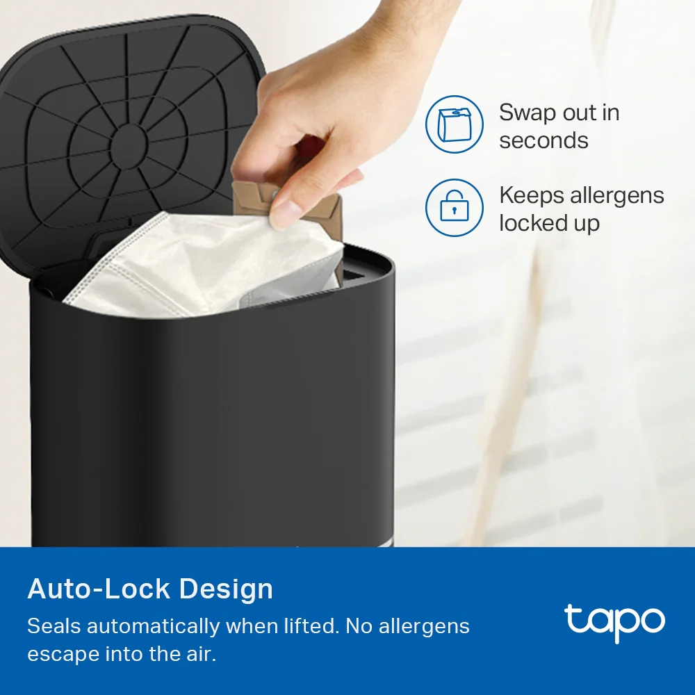 Tapo RVA202 | 4-months Value Pack: Tapo Robot Vacuum Disposable Dust Bag (5 Packs) - Image 3