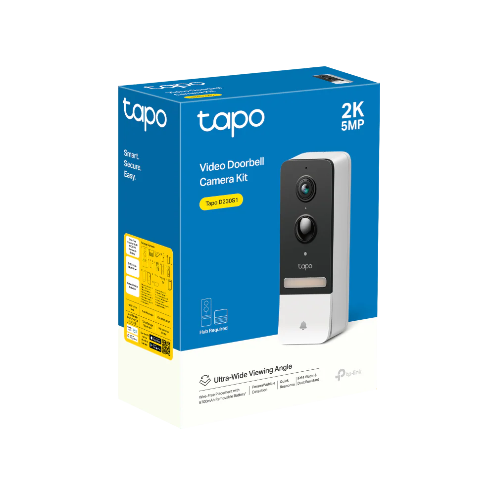 Tapo D230S1 | Tapo Smart Battery Video Doorbell - Image 12