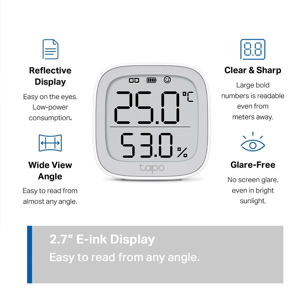 Tapo T315 | Tapo Smart Temperature & Humidity Monitor - Image 4