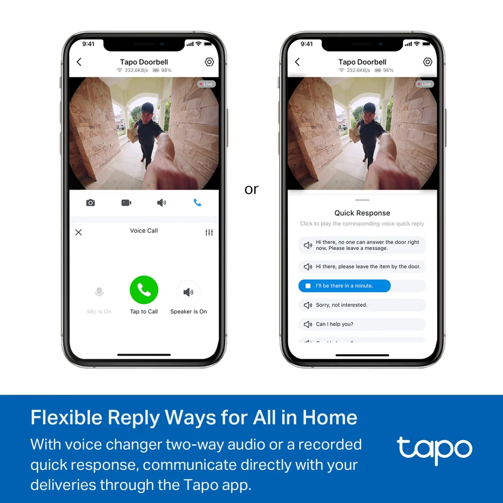 Tapo D235 | Tapo Video Doorbell Camera - Image 5