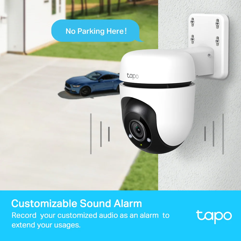Tapo TC40 | Outdoor Pan Tilt Security Wi-Fi Camera, 1080P Full HD, Sharp Night Vision - Image 6