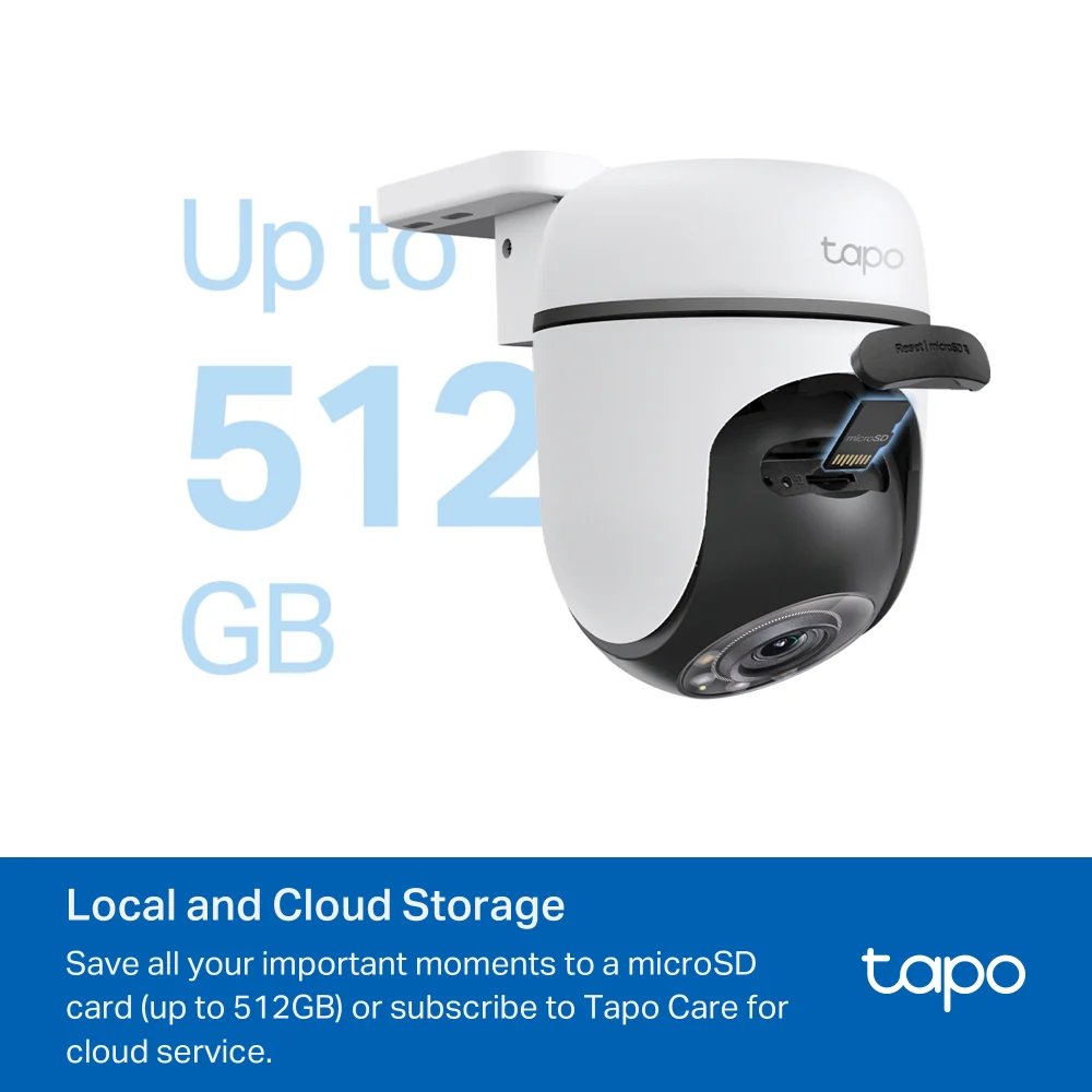 Tapo TC41 | Outdoor Pan Tilt Security Wi-Fi Camera, 2K, Full-Colour Night Vision - Image 10