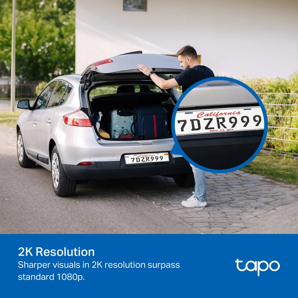 Tapo TC41 | Outdoor Pan Tilt Security Wi-Fi Camera, 2K, Full-Colour Night Vision - Image 6