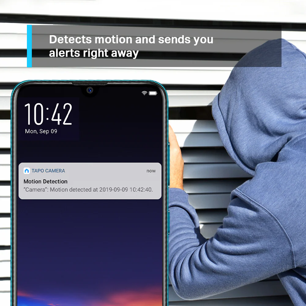 Tapo TC70 | Pan Tilt Indoor Wi-Fi Camera, 1080P, Advanced Night Vision - Image 3