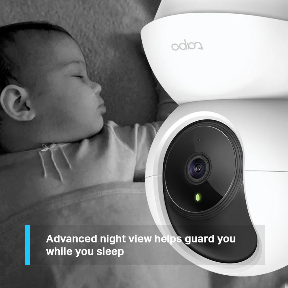 Tapo TC70 | Pan Tilt Indoor Wi-Fi Camera, 1080P, Advanced Night Vision - Image 4