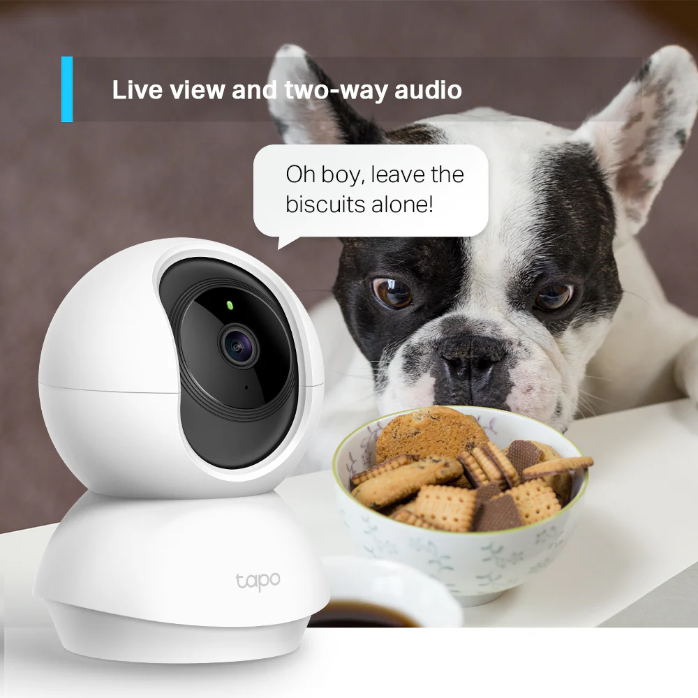 Tapo TC70 | Pan Tilt Indoor Wi-Fi Camera, 1080P, Advanced Night Vision - Image 6