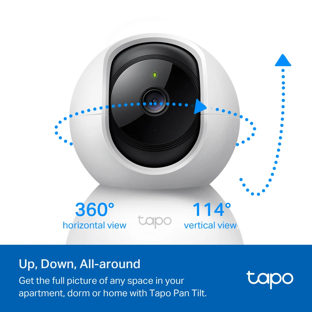 Tapo TC71 | Pan Tilt Indoor Wi-Fi Camera, 2K 3MP View - Image 4