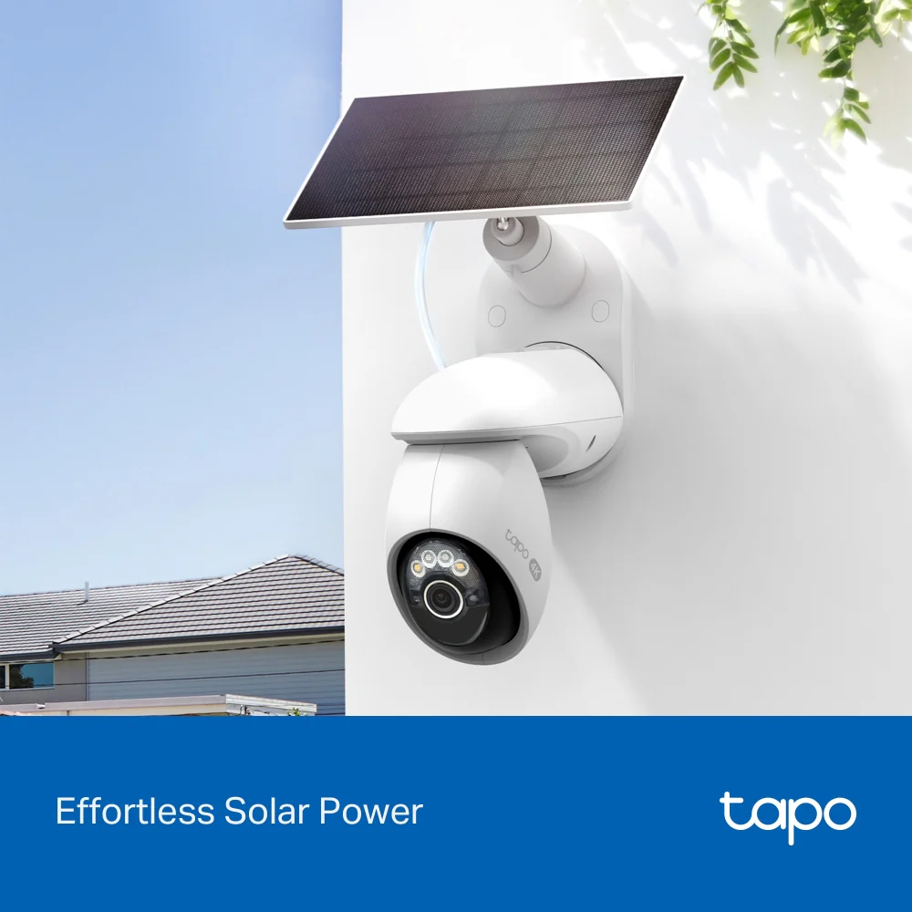 TC92 KIT | 4K Solar-Powered Pan/Tilt Security Camera Kit - Image 3