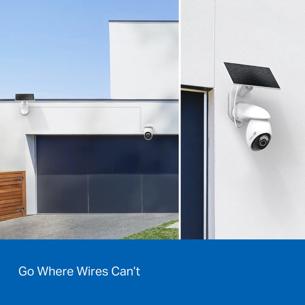 TC92 KIT | 4K Solar-Powered Pan/Tilt Security Camera Kit - Image 5