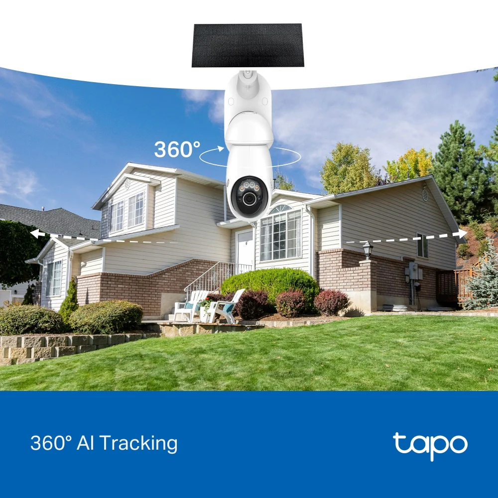TC92 KIT | 4K Solar-Powered Pan/Tilt Security Camera Kit - Image 8